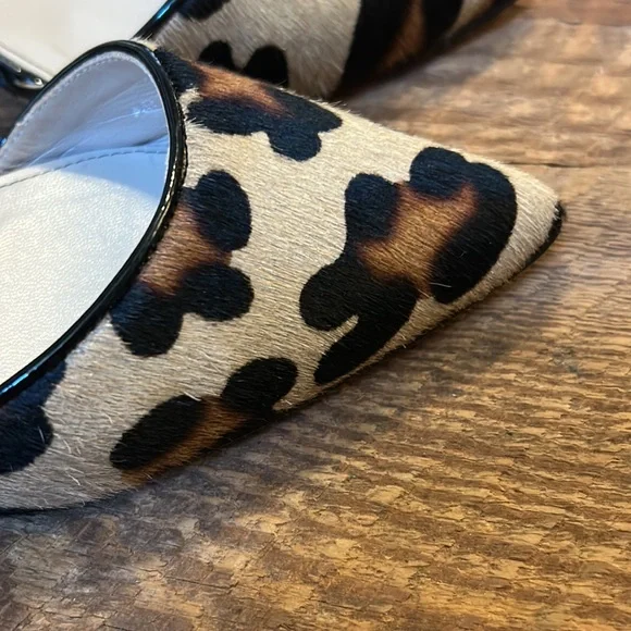 Boden The Sixties Slingback Leopard heels - Picture 3 of 6